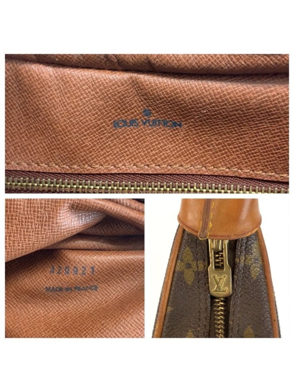 Louis Vuitton Monogram Boulogne Brown Shoulder Bag - Picture 3 of 10